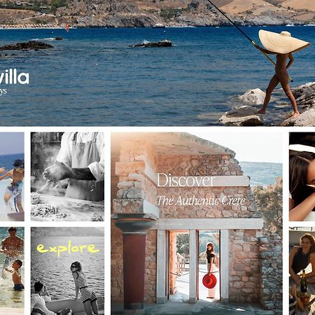 Eumelia Iconic Villa, With Heated Pool & Whirlpool, By Thinkvilla Asi Gonia المظهر الخارجي الصورة
