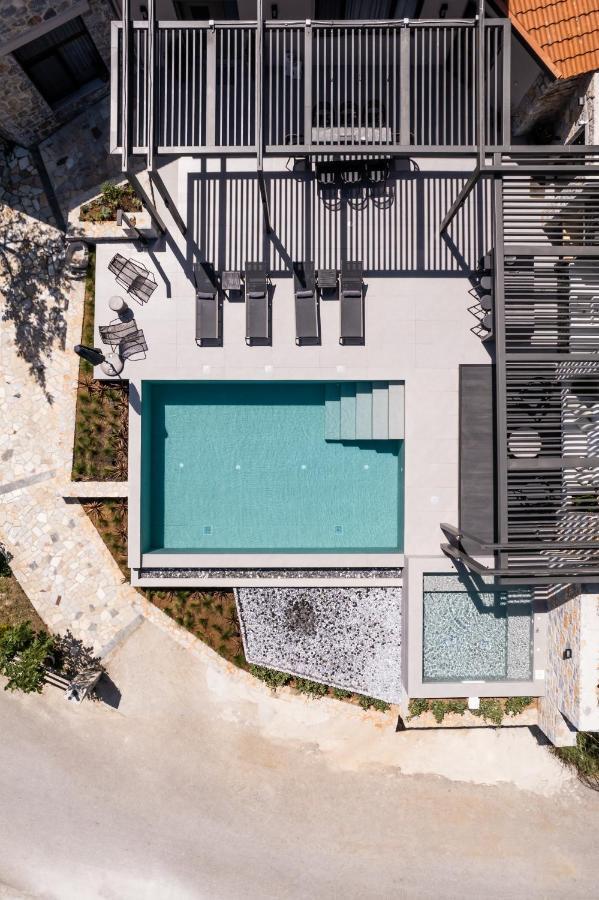 Eumelia Iconic Villa, With Heated Pool & Whirlpool, By Thinkvilla Asi Gonia المظهر الخارجي الصورة